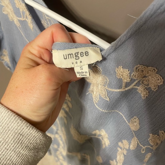 Altar’d State blue floral dress - Picture 4 of 4